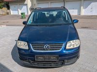 Gebraucht VW Touran 110 PS (80 kW) 2004 Blau Van / Kleinbus