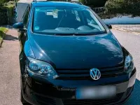 Gebraucht VW Golf Plus Cross 105 PS (77 kW) 2010 Schwarz Van / Kleinbus