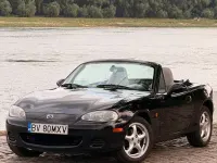 Gebraucht Mazda MX5 Edition 110 PS (80 kW) 2003 Schwarz Cabrio