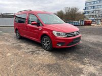 Gebraucht VW Caddy Maxi 150 PS (110 kW) 2018 Rot Van / Kleinbus