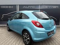 Gebraucht Opel Corsa Edition 69 PS (50 kW) 2010 Blau Kleinwagen