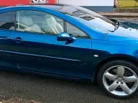 Gebraucht Peugeot 407 Coupe 211 PS (155 kW) 2006 Blau Coupé