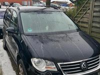 Gebraucht VW Touran 140 PS (102 kW) 2008 Schwarz Van / Kleinbus