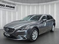 Gebraucht Mazda 6 Exclusive-Line 150 PS (110 kW) 2017 Matrixgrau metallic Kombi