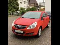 Gebraucht Opel Corsa Selection 60 PS (44 kW) 2009 Rot Kleinwagen