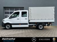 gebraucht Mercedes Sprinter 314 CDI Doka 7Sitze Klima+AHK+MBUX+Temp