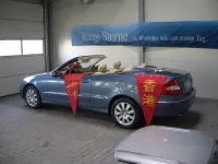 Gebraucht Mercedes CLK280 231 PS (169 kW) 2008 Blau Cabrio