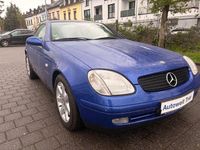 Gebraucht Mercedes SLK230 193 PS (141 kW) 1998 Blau Cabrio