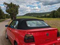 Gebraucht VW Golf Cabriolet Trendline 101 PS (74 kW) 1998 Rot Cabrio