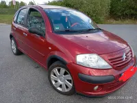 Usado Citroën C3 Exclusive 109 CV (80 kW) 2002 Rojo Utilitario