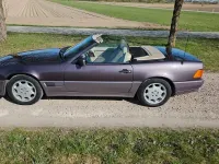 Gebraucht Mercedes SL500 320 PS (235 kW) 1993 Violet Cabrio
