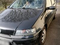 Gebraucht Fiat Punto 2001 Schwarz Kleinwagen