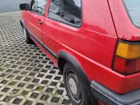 Brugt VW Golf II 69 HK (50 kW) 1990 Rød Hatchback