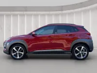 Gebraucht Hyundai Kona Premium 120 PS (88 kW) 2021 Rot metallic SUV
