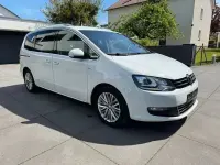 Gebraucht VW Sharan Edition 177 PS (130 kW) 2015 Weiß Van / Kleinbus