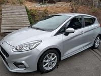 Gebraucht Ford Fiesta ST-Line 101 PS (74 kW) 2018 Silber Kleinwagen