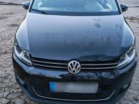 Gebraucht VW Touran Cross 105 PS (77 kW) 2011 Schwarz Van / Kleinbus