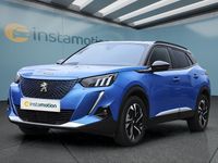 Gebraucht Peugeot e-2008 Allure 100 kW (136 PS) 2022 Blau SUV