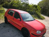 Gebraucht VW Golf III 1998 Rot Limousine