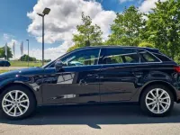 Używany Audi A3 Design 150 KM (110 kW) 2020 Czarny Sedan/Limuzyna