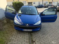 Gebraucht Peugeot 206 65 PS (47 kW) 2005 Blau Kleinwagen