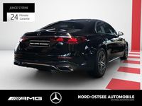 Gebraucht Mercedes E220 AMG 197 PS (144 kW) 2025 Metalliclack obsidianschwarz Limousine