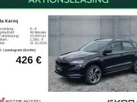 Neu Skoda Karoq SportLine 190 PS (139 kW) 2026 Schwarz SUV
