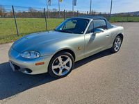 Second-hand Mazda MX5 110 CP (80 kW) 2003 Argintiu Cabrio