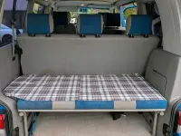 Usata VW T4 102 CV (75 kW) 2001 Blu Furgone