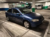Gebraucht Opel Astra 125 PS (91 kW) 2002 Blau Limousine