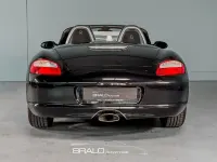 Gebraucht Porsche Boxster 239 PS (175 kW) 2005 Tiefschwarzmet. Cabrio