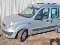 Gebraucht Renault Kangoo Expression 95 PS (69 kW) 2003 Silber Van / Kleinbus