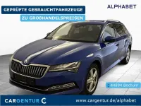 Gebraucht Skoda Superb Style 200 PS (147 kW) 2022 Blau Kombi