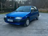 Gebraucht Citroën Saxo 60 PS (44 kW) 1998 Blau Kleinwagen