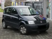 Brugt Fiat Panda Active 54 HK (39 kW) 2009 Sort Hatchback