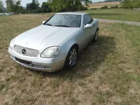 Gebraucht Mercedes SLK230 193 PS (141 kW) 1999 Silber Cabrio
