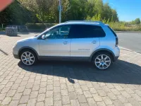Gebraucht VW Polo Cross 101 PS (74 kW) 2009 Silber Kleinwagen
