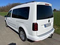 Gebraucht VW Caddy Maxi Highline 150 PS (110 kW) 2017 Weiß Van / Kleinbus