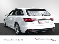 Gebraucht Audi A4 S-Line 190 PS (139 kW) 2020 Gletscherweiß metallic Kombi