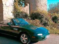Usata Mazda MX5 131 CV (96 kW) 1994 Verde Cabrio