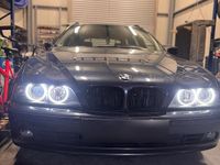 Gebraucht BMW 520 170 PS (125 kW) 2002 Blau Kombi