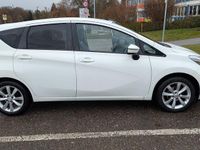 Second-hand Nissan Note S 98 CP (72 kW) 2016 Alb Hatchback
