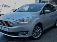 Gebraucht Ford C-MAX Titanium 125 PS (91 kW) 2018 Polarsilber Van / Kleinbus