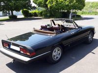 Gebraucht Alfa Romeo Spider 126 PS (92 kW) 1985 Schwarz Cabrio