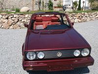 Gebraucht VW Golf Cabriolet 98 PS (72 kW) 1991 Rot Cabrio