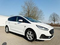 Gebraucht Ford S-MAX Titanium 150 PS (110 kW) 2019 Weiß Van / Kleinbus