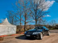 Gebraucht Mercedes SL500 306 PS (225 kW) 2002 Schwarz Cabrio