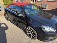 Gebraucht VW Golf Cabriolet LOUNGE 125 PS (91 kW) 2016 Schwarz Cabrio