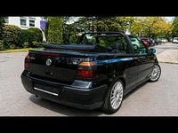 Usata VW Golf 101 CV (74 kW) 1998 Nero Cabrio