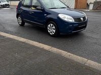 Gebraucht Dacia Sandero Ambiance 75 PS (55 kW) 2009 Blau Kleinwagen